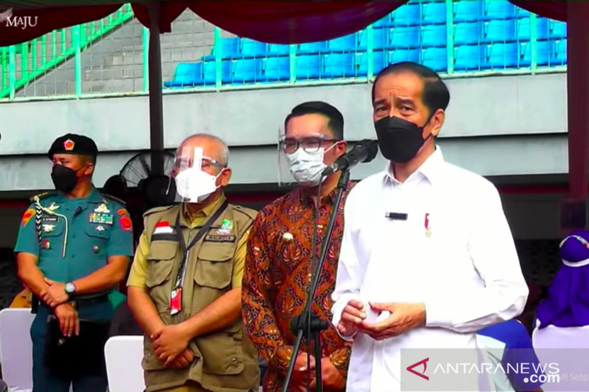 Presiden Jokowi harap DKI Jakarta capai kekebalan komunal bulan Agustus