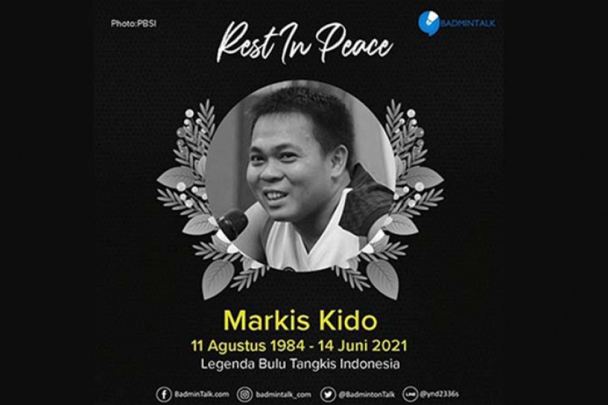 Eks pebulu tangkis nasional Markis Kido meninggal dunia