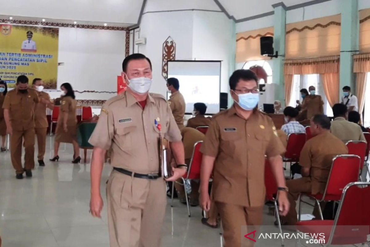 Camat, lurah, kades dan BPD ujung tombak penataan adminduk di Gumas