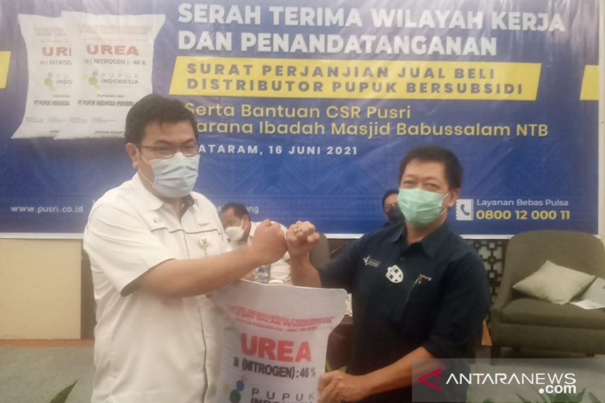 Pusri Palembang dapatkan amanah distribusikan pupuk bersubsidi di NTB