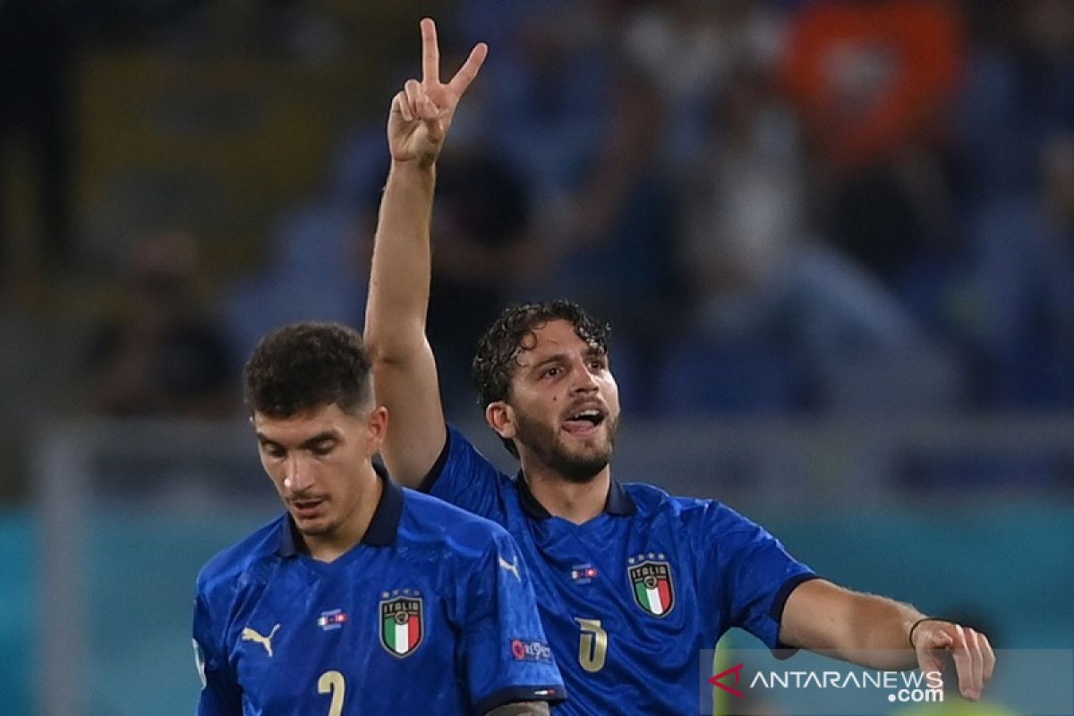 EURO 2020 - Italia melaju ke babak 16 besar