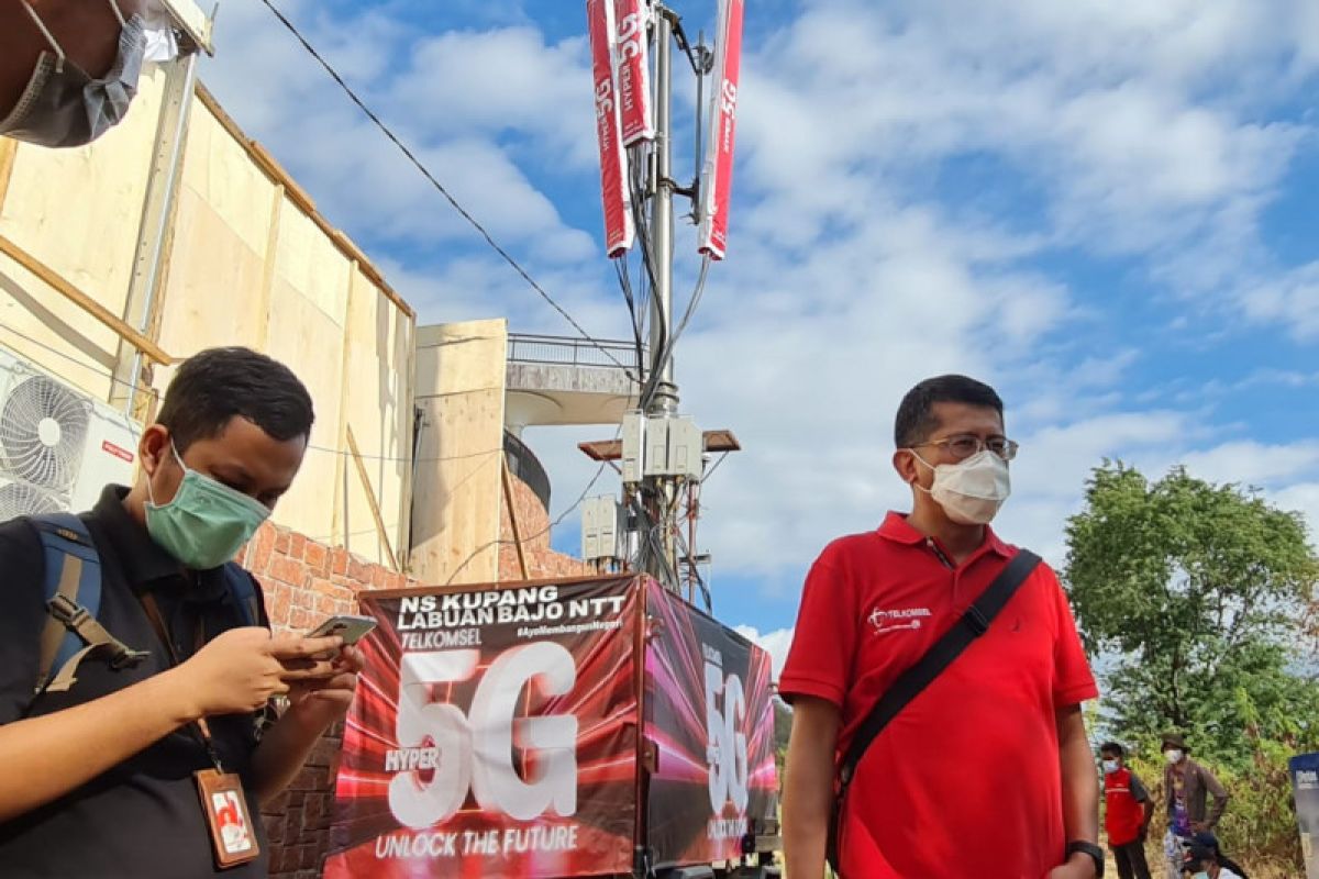 Telkomsel sudah bangun 1.307 unit BTS 4G dukung digitalisasi UMKM di NTT