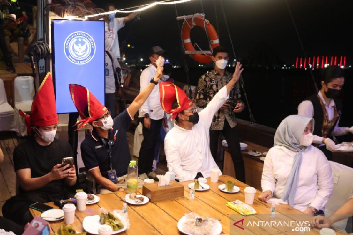 Menparekraf Sandiaga Uno dukung penuh pagelaran seni budaya F8 Makassar