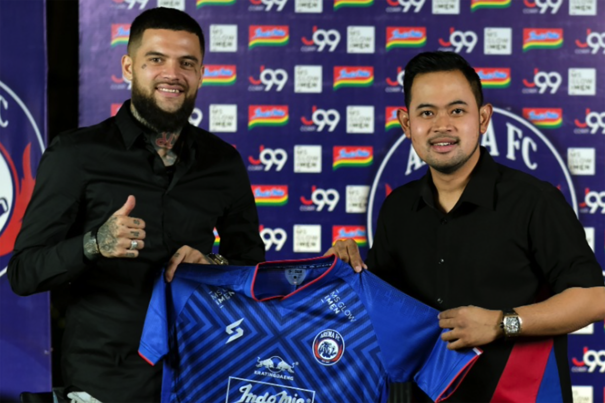 Diego Michiels siap membawa Arema FC juarai Liga 1