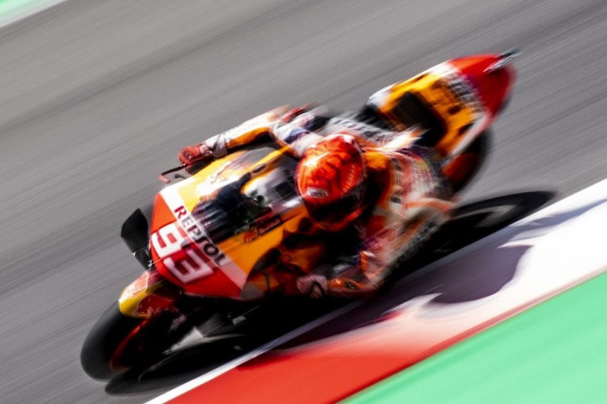 Marquez tercepat di FP1 GP Jerman, tanda-tanda dia "comeback"?