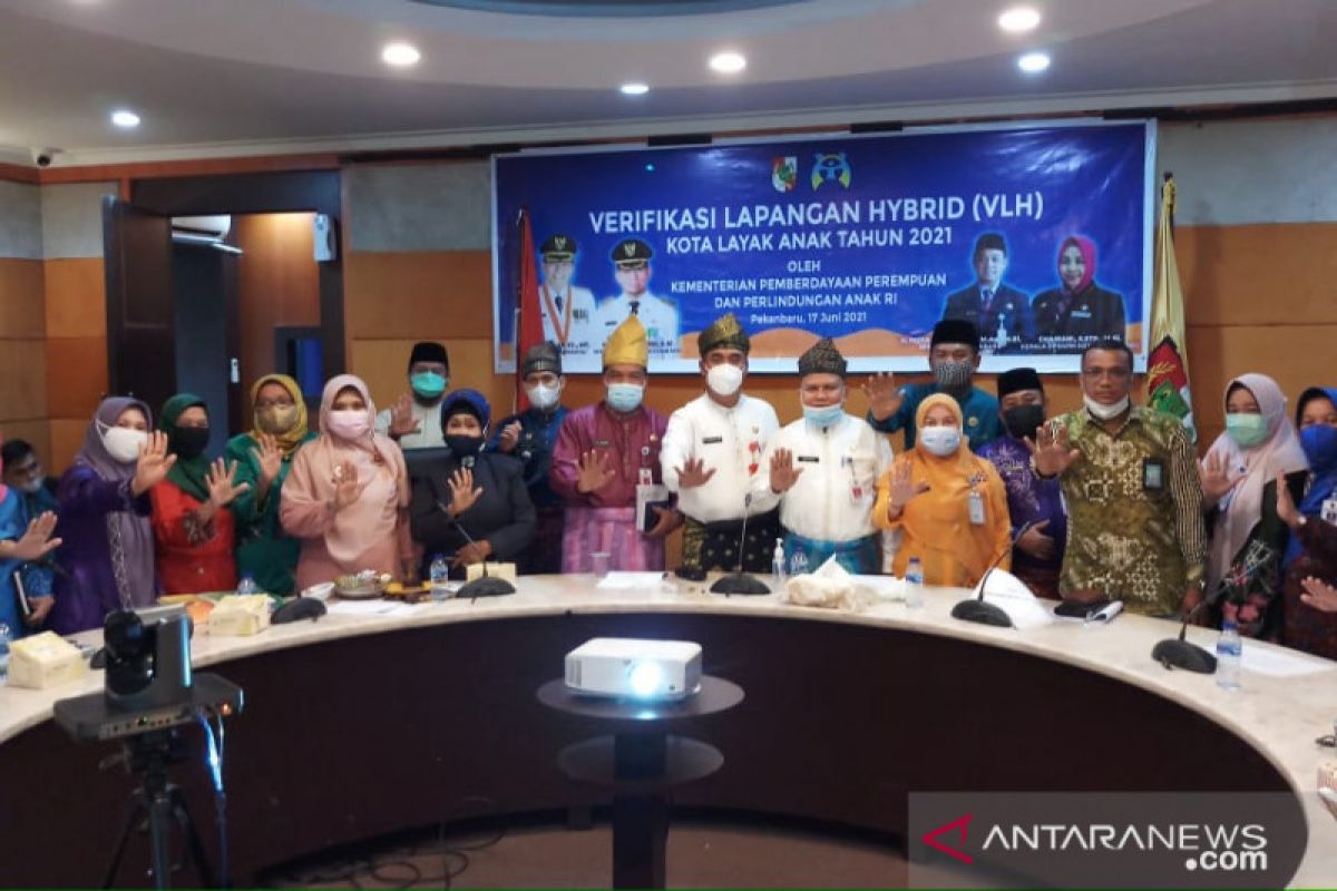 Menuju Kota Layak Anak Pekanbaru masuki tahapan verifikasi "hybrid"