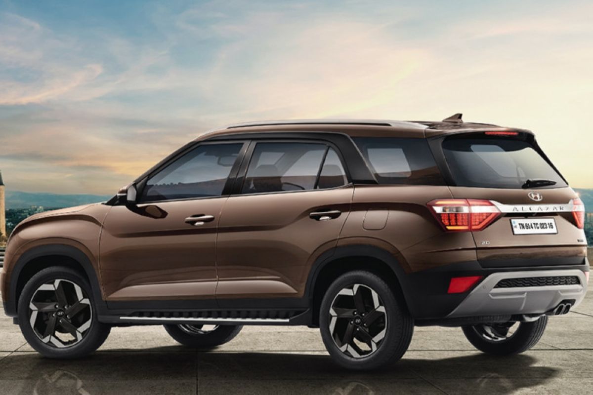 Ini tampilan Hyundai Alcazar pesaing Tata Safari dan MG Hector Plus