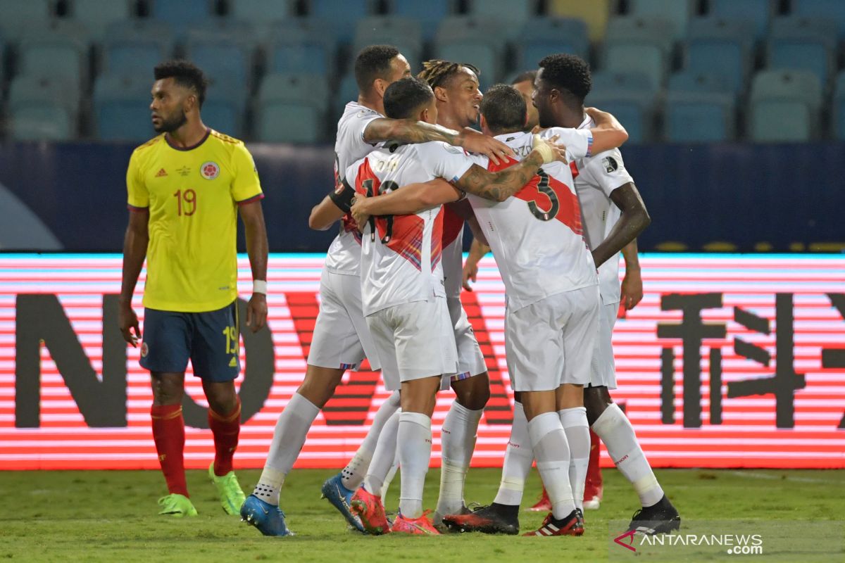 Peru tundukkan Kolombia 2-1