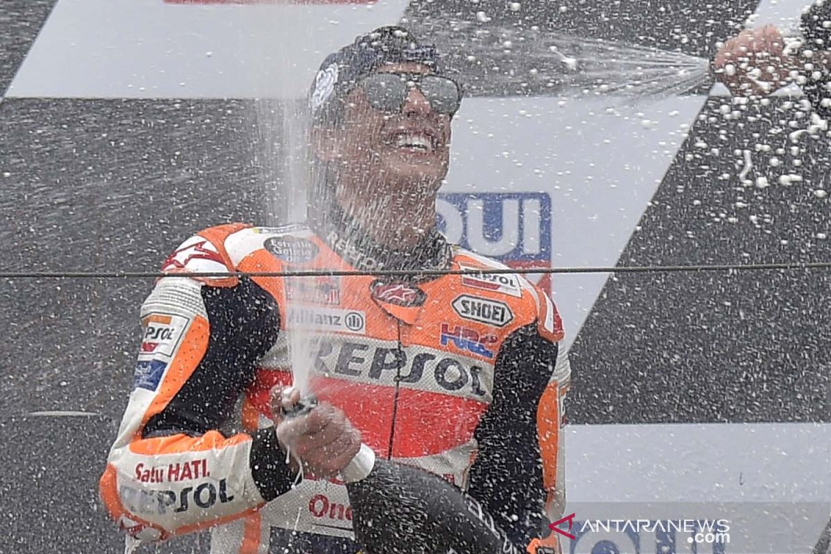 Marc Marquez pada dasarnya 'menang dengan satu lengan' di Sachsenring