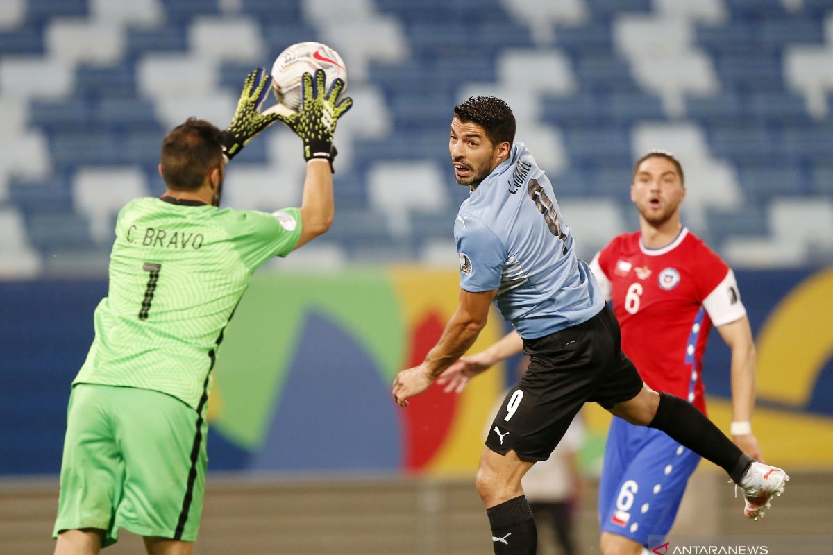 Uruguay bermain imbang 1-1 lawan Chili