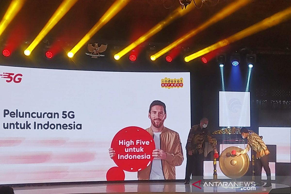 Indosat meluncurkan layanan 5G pertama di Solo