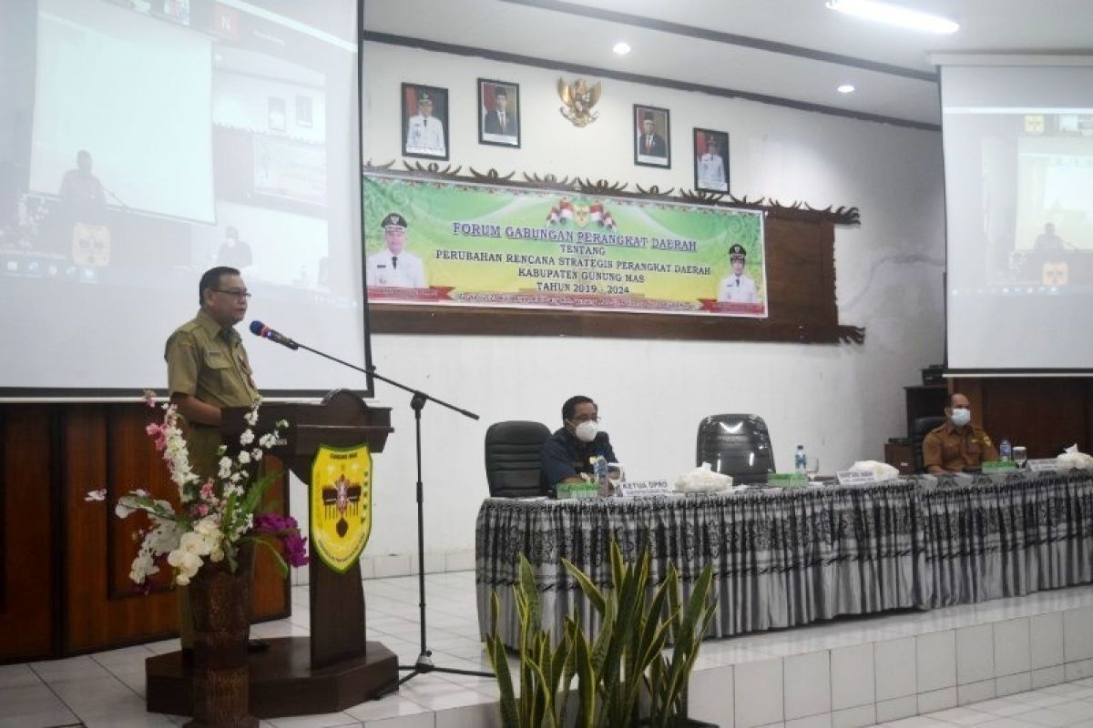 Perubahan renstra jadi upaya wujudkan visi Kabupaten Gumas Berjuang Bersama