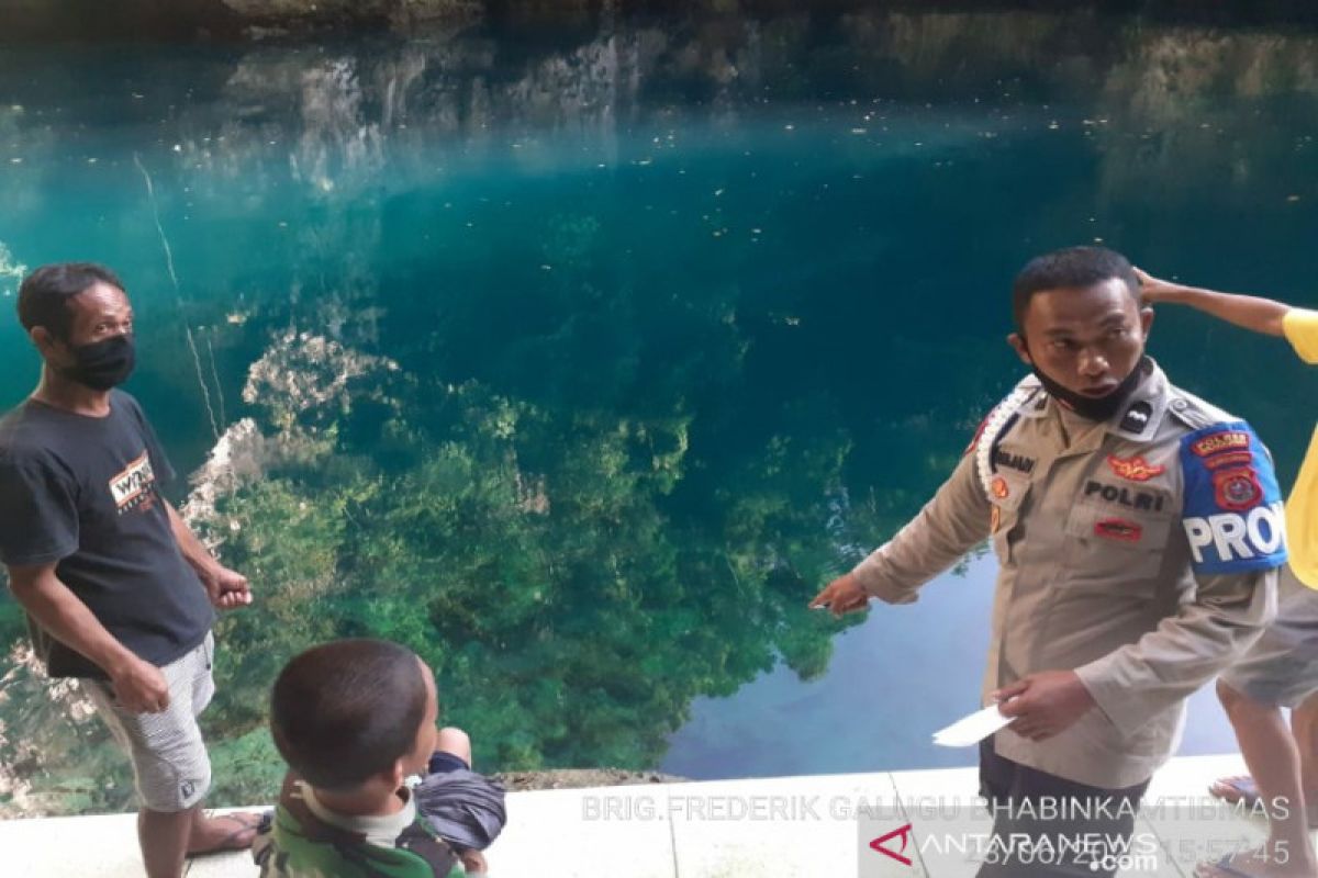 Seorang wanita tewas usai berenang di wisata Danau Biru Kolut