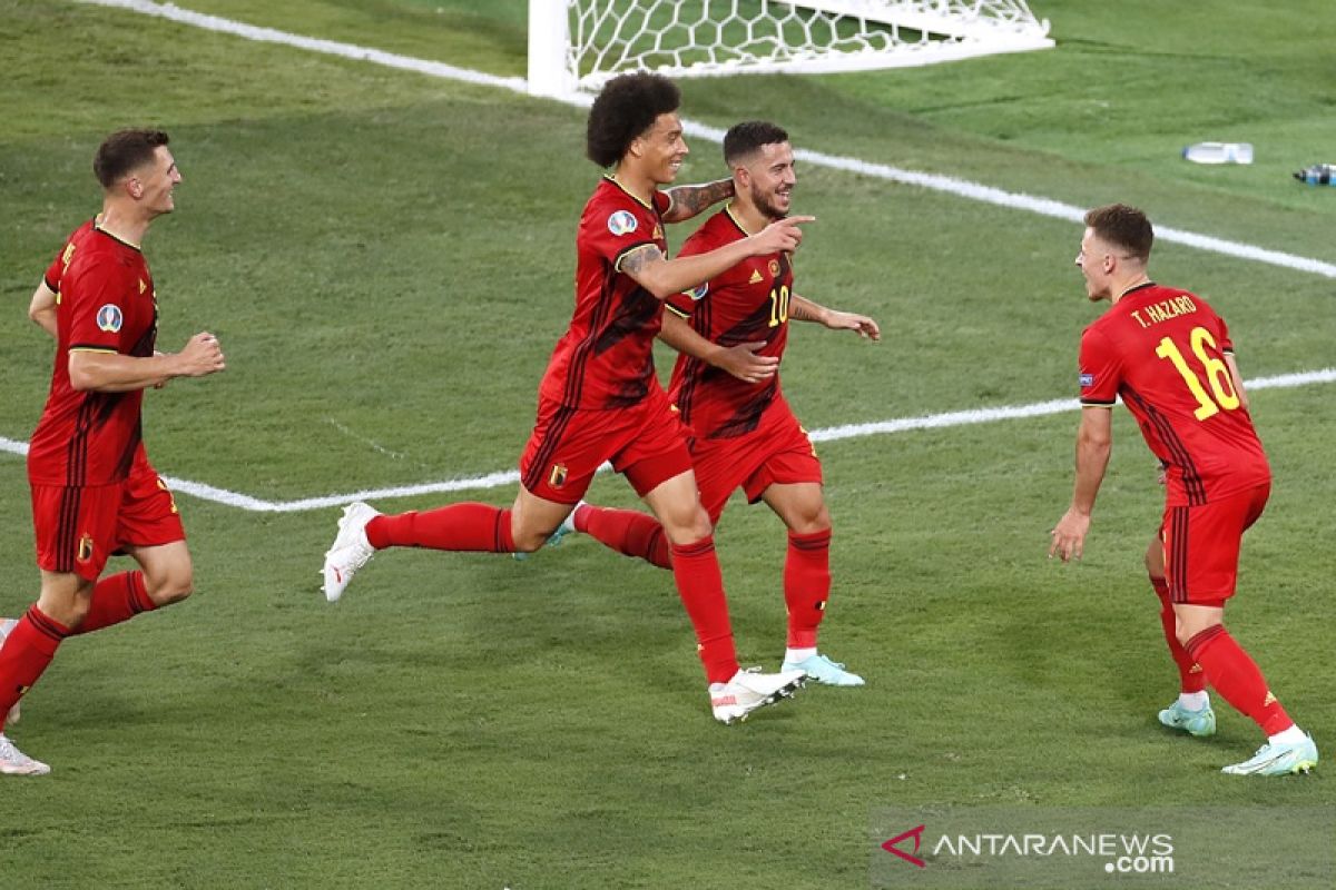 Belgia pastikan Portugal gagal pertahankan gelar juara Piala Eropa