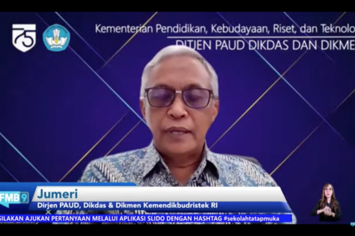 Kemendikbudristek  sebut PTM terbatas tidak bisa disamaratakan