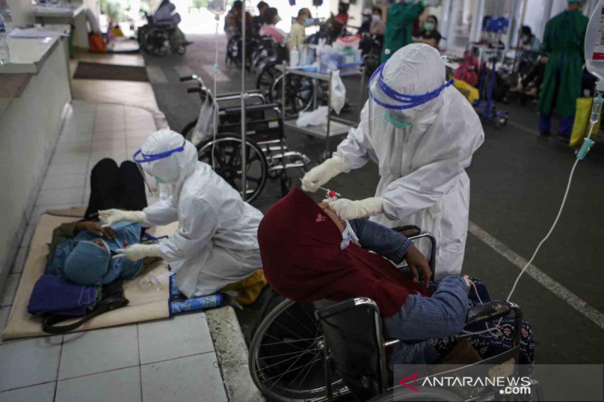 PERKI: Keterisian rumah sakit di Jawa dan Jakarta  capai 90 persen