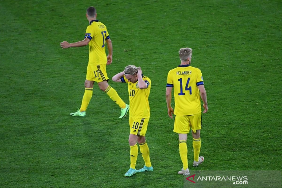 Didepak Ukraina, Kulusevski bilang Swedia  rasakan kejamnya sepak bola