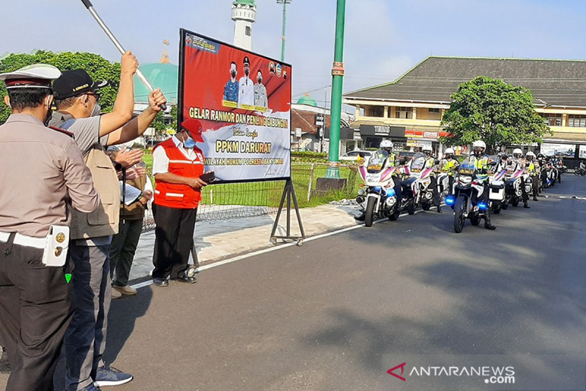 Banyumas siap tegakan peraturan selama PPKM Darurat