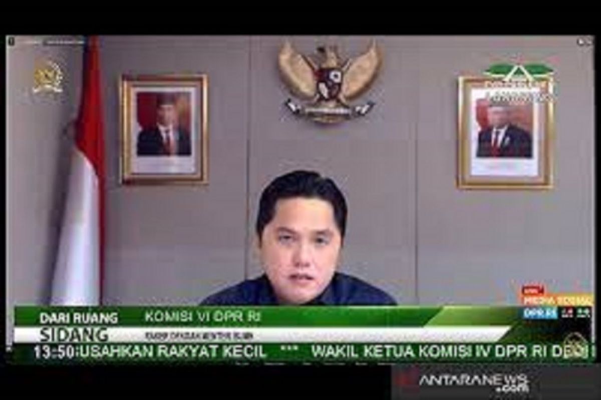 Menteri BUMN Erick Thohir usulkan PMN Rp72,44 triliun pada 2022, ini rinciannya