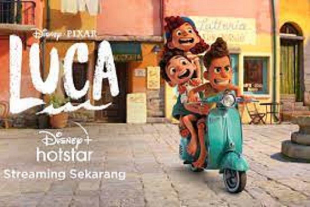 Film animasi Disney and Pixar's "Luca" ajak pecinta Vespa nikmati musim panas