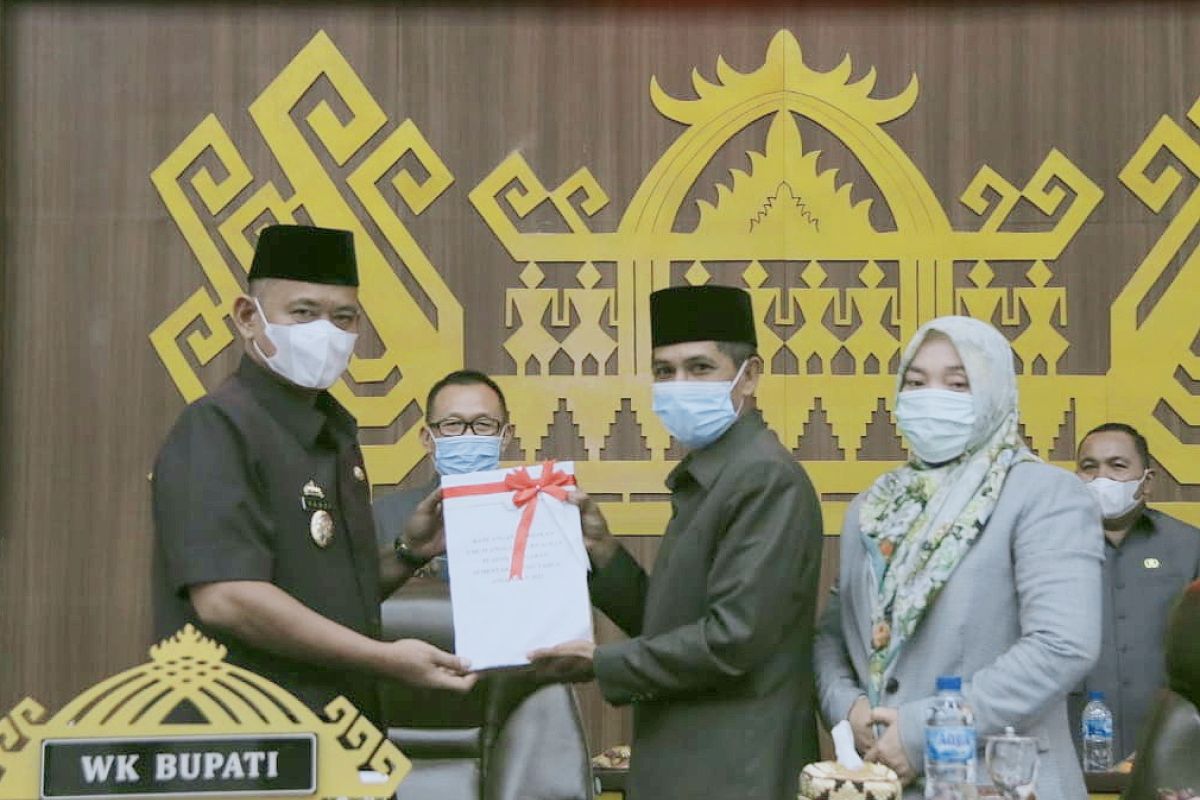 Wakil Bupati Pringsewu sampaikan rancangan KUA-PPAS 2022