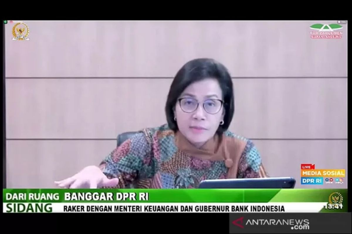 Sri Mulyani perkirakan defisit APBN 2021 hanya Rp939,6 triliun