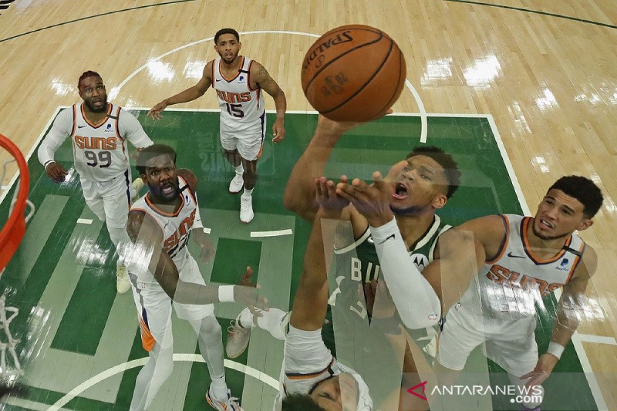 Final NBA-Suns akan bangun tembok demi hentikan Antetokounmpo