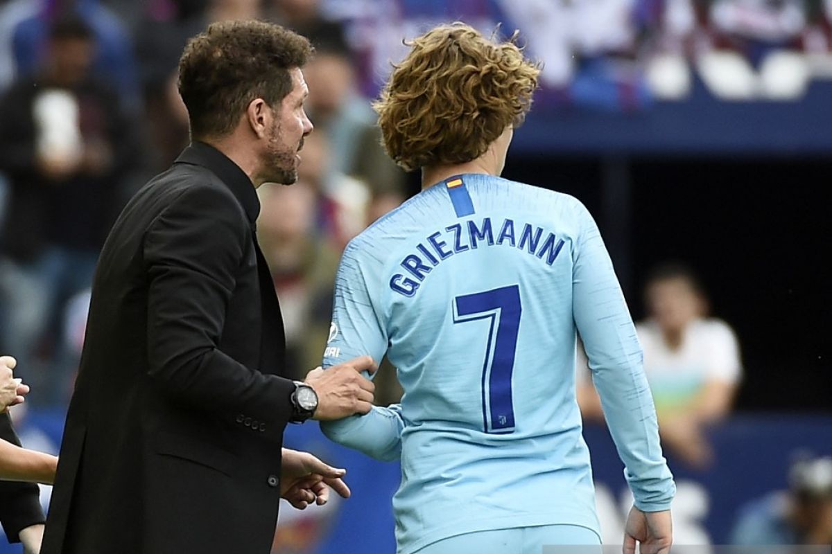 Atletico Madrid buka peluang pulangkan Antoine Griezmann