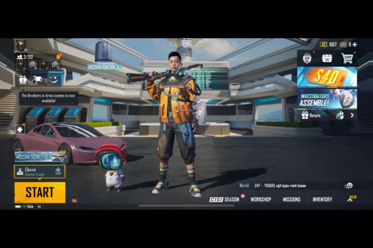 PUBG Mobile hadirkan skin eksekutif  Rich Brian