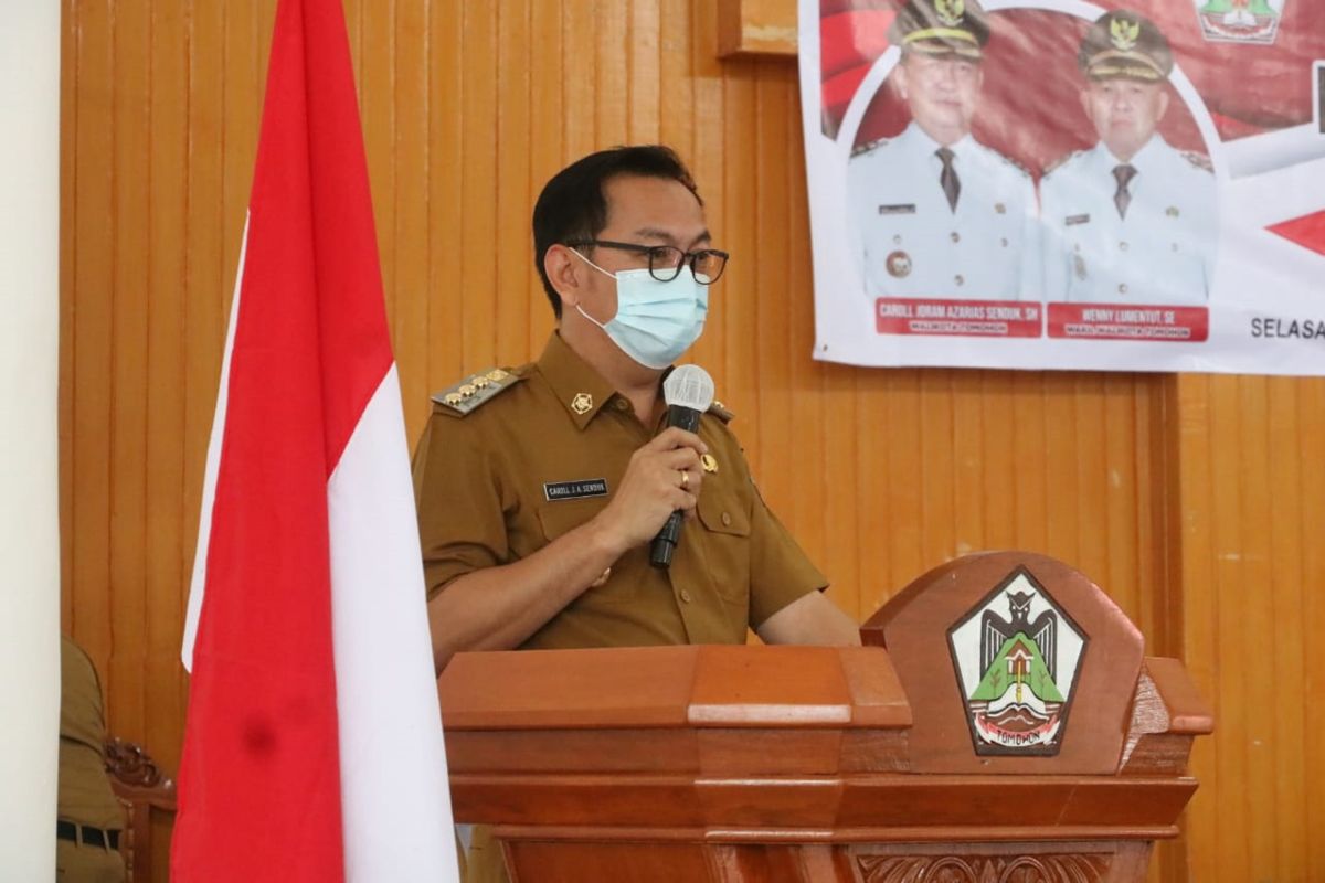 Pemkot Tomohon mengusulkan ranperda RPJMD ke legislatif