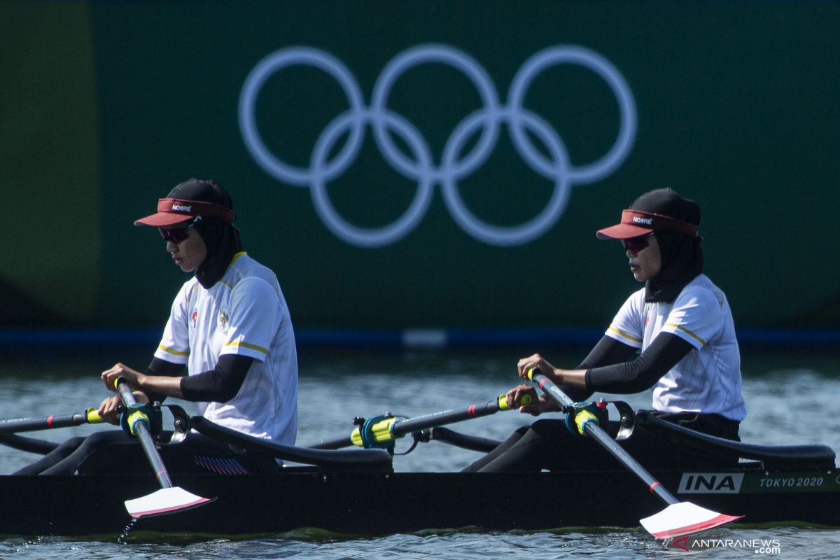 Pedayung Indonesia Mutiara/Melani gagal ke semifinal Olimpiade Tokyo