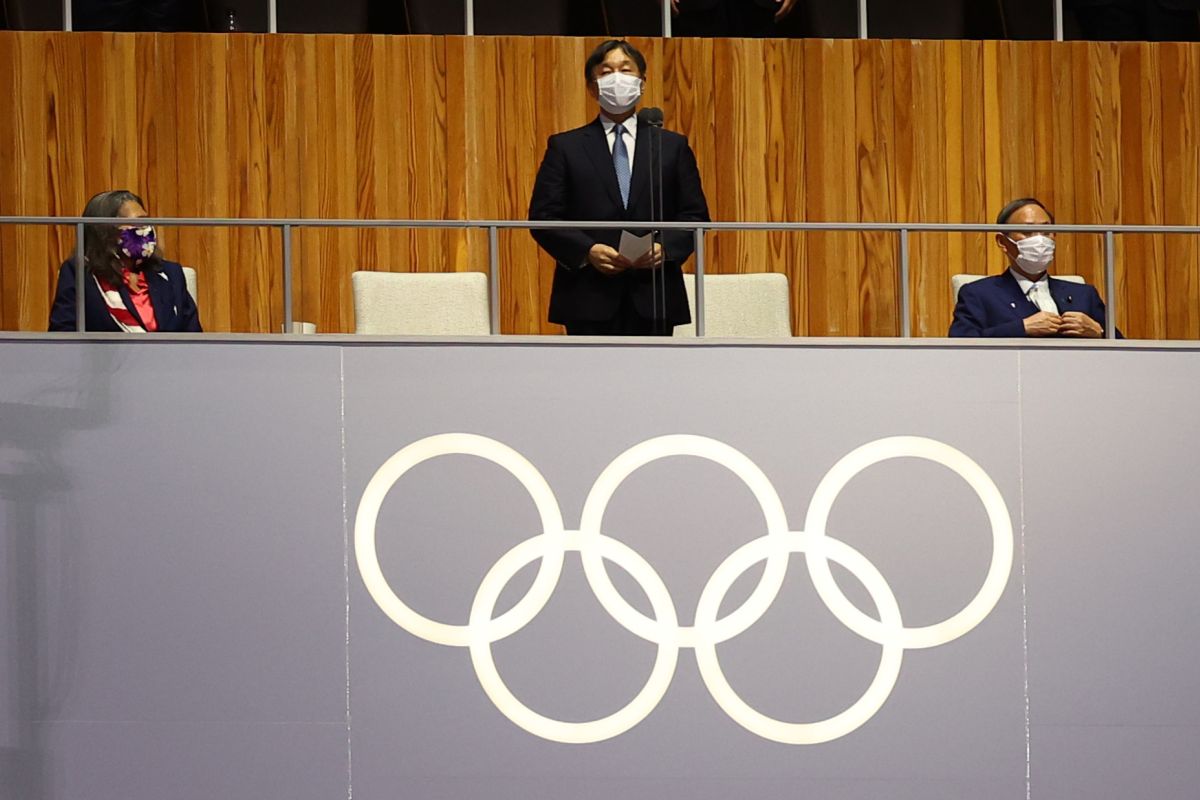 Kaisar Jepang Naruhito resmi buka Olimpiade Tokyo