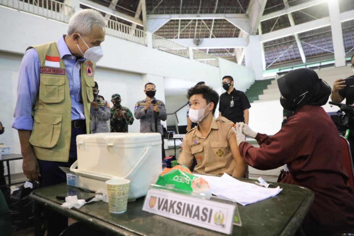 Jateng gandeng TNI/Polri percepat vaksinasi COVID-19