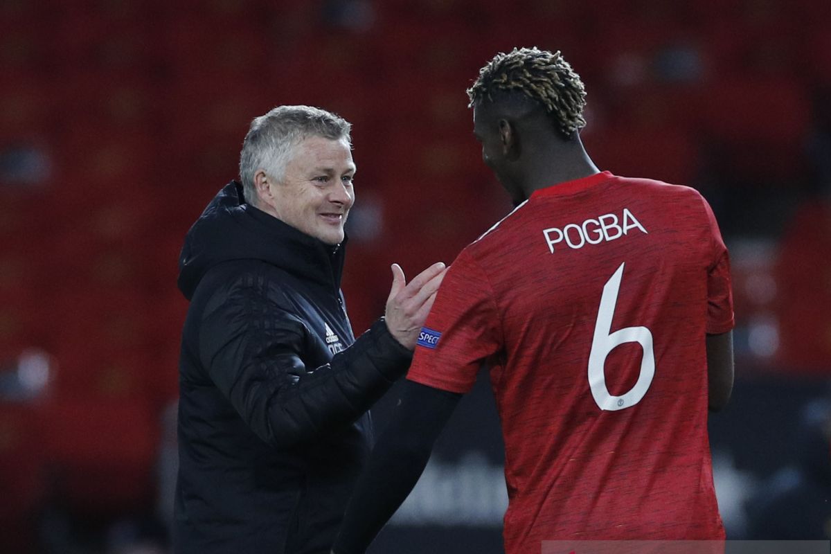 Solskjaer klaim MU sedang bahas dengan Pogba tentang kontrak baru