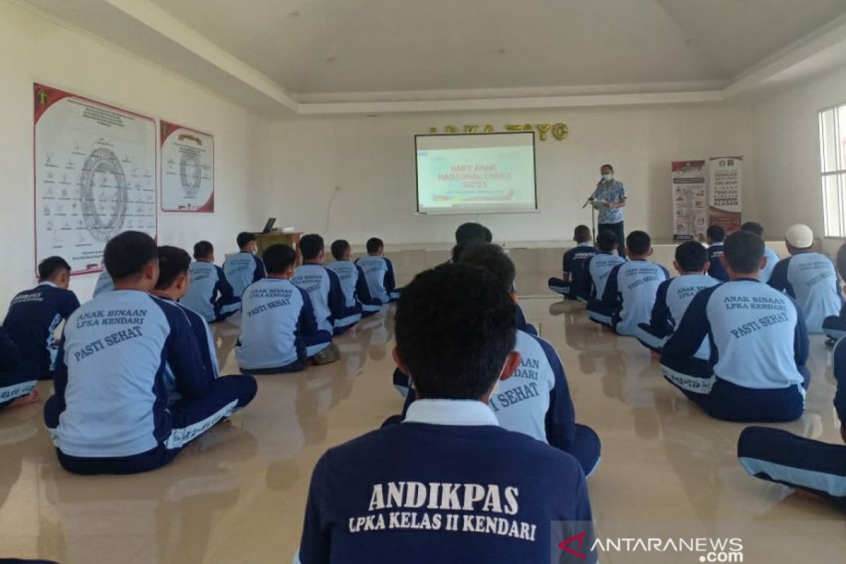 Kasus perlindungan anak dominasi warga binaan di LPKA Kota Kendari