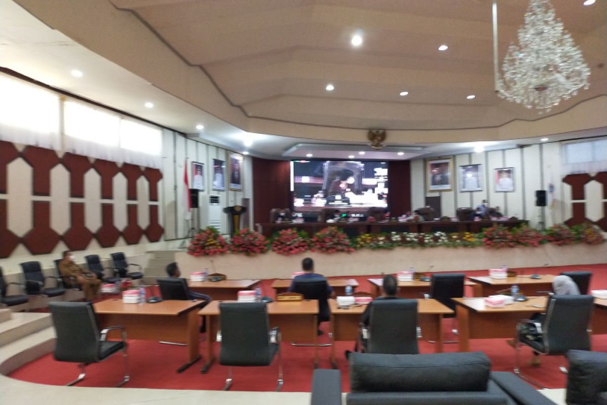 DPRD Manado gelar rapat paripurna penyampaian RPJMD 2021-2026