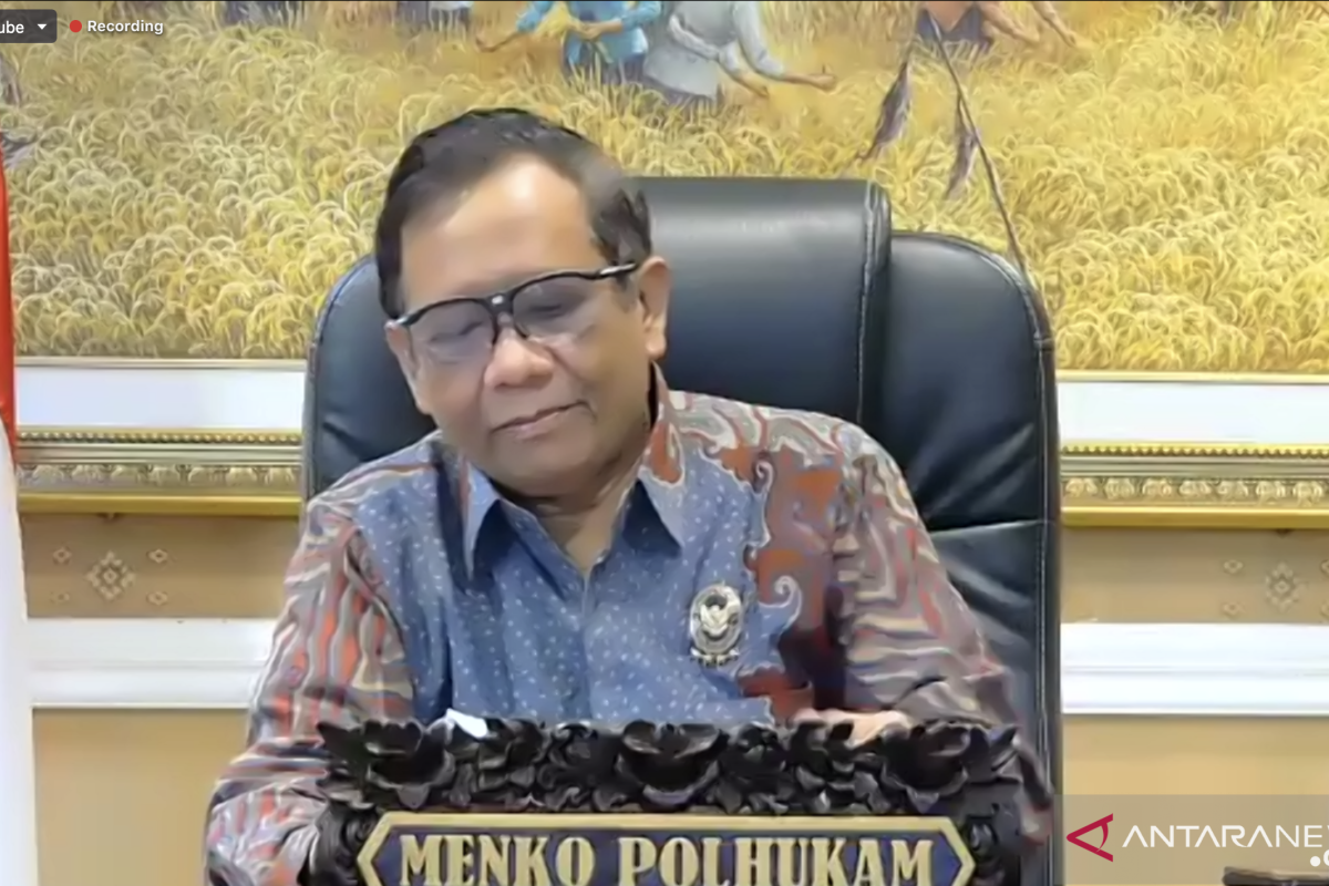 Menko Polhukam Mahfud MD: Ada gangguan kebangsaan dengan alasan demokrasi