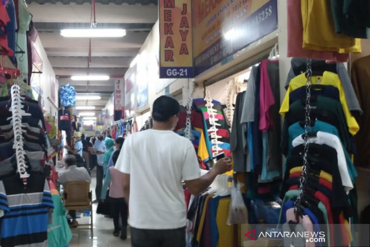 Pelonggaran PPKM belum mampu dongkrak kunjungan di Pasar Klewer  Solo