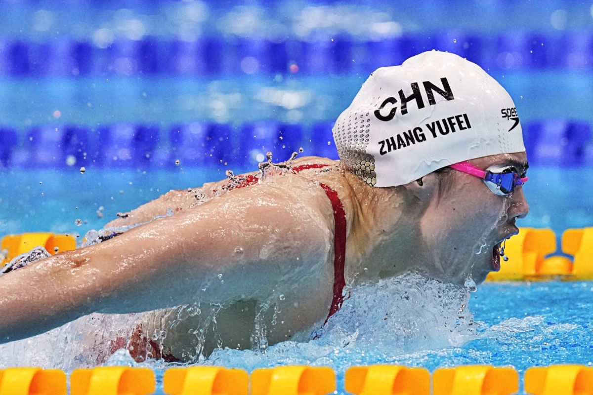 "Ratu kupu-kupu" China torehkan rekor Olimpiade renang 200m