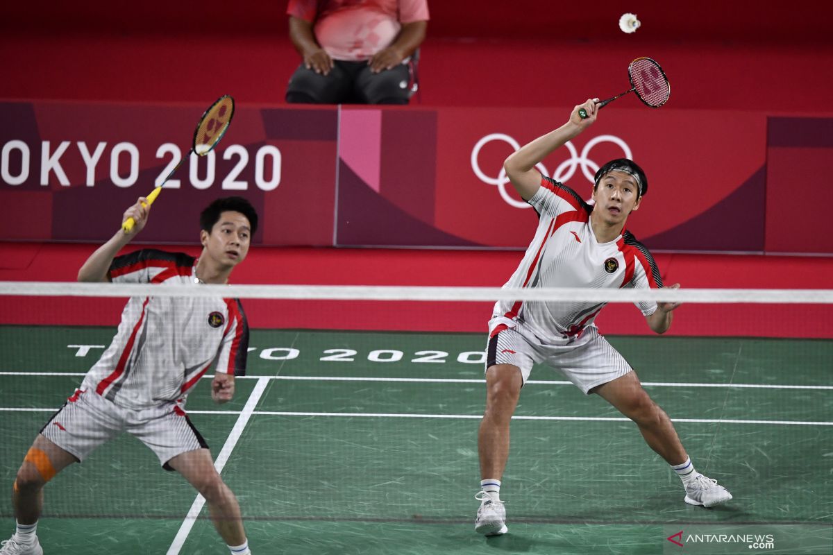 Olimpiade Tokyo - Kevin/Marcus akui Malaysia  bermain lebih baik