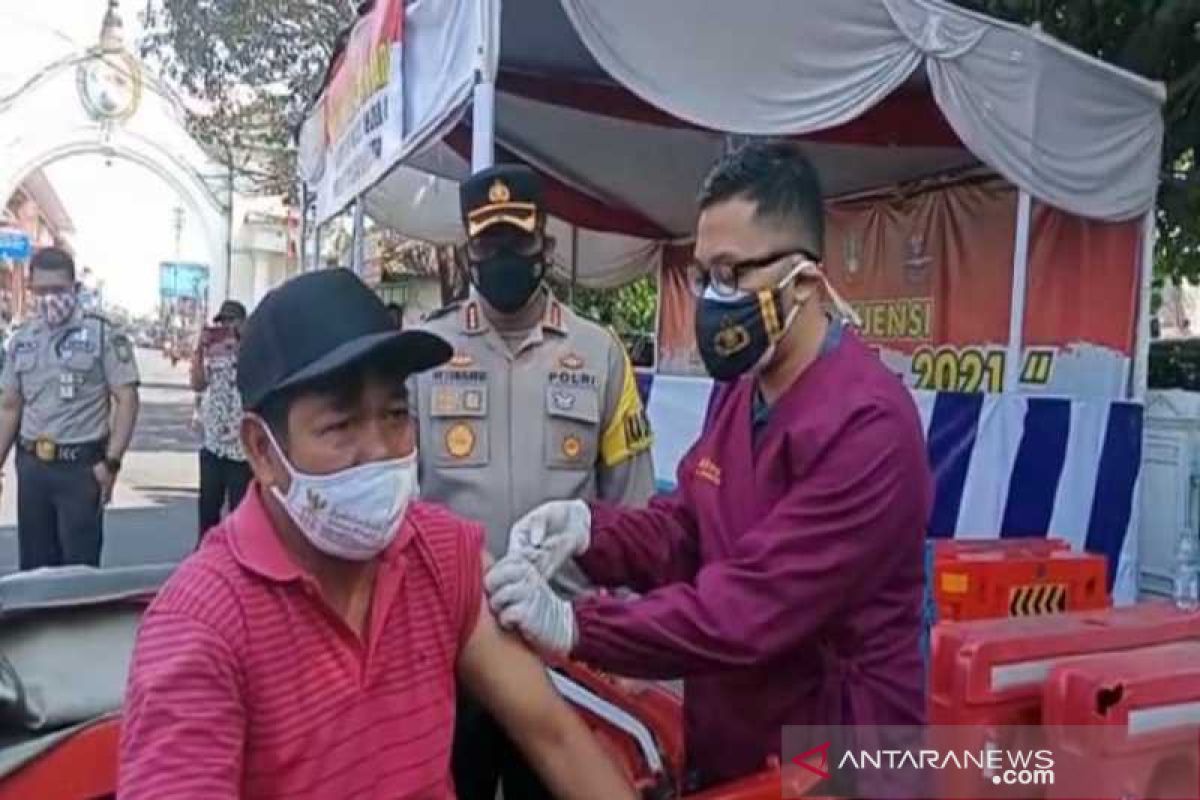 Polresta operasikan pos di Pasar Klewer Solo pada masa PPKM