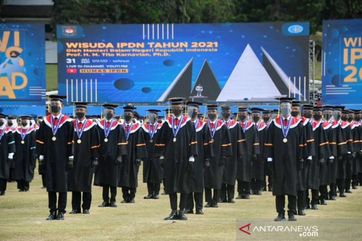 1.734 praja IPDN ikuti wisuda virtual disaksikan orang tua