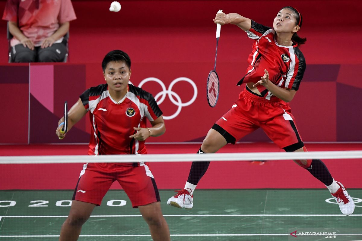 Ganda Greysia/Apriyani samakan kedudukan bagi Indonesia 1-1 lawan Thailand