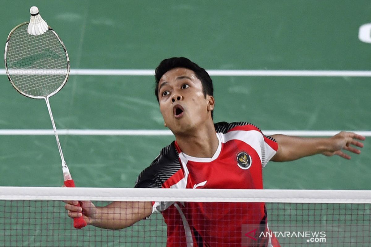 Kerja keras Ginting dipatahkan Chen Long