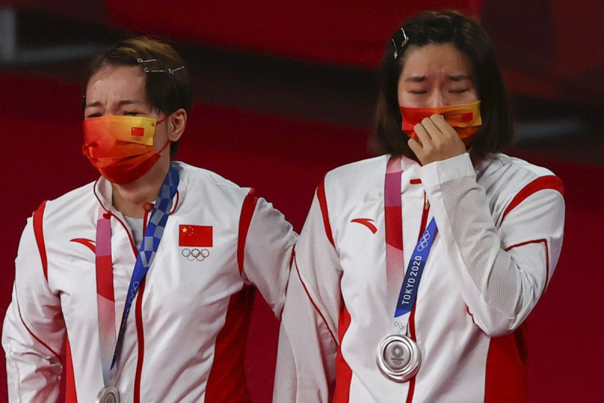 China dominasi medali bulu tangkis Olimpiade Tokyo 2020