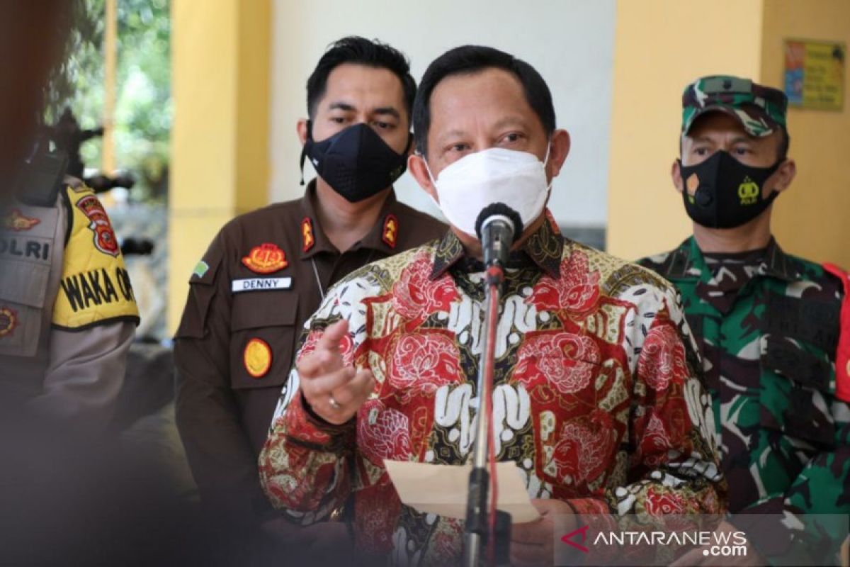 Mendagri Tito Karnavian terbitkan 3 instruksi untuk lanjutan PPKM