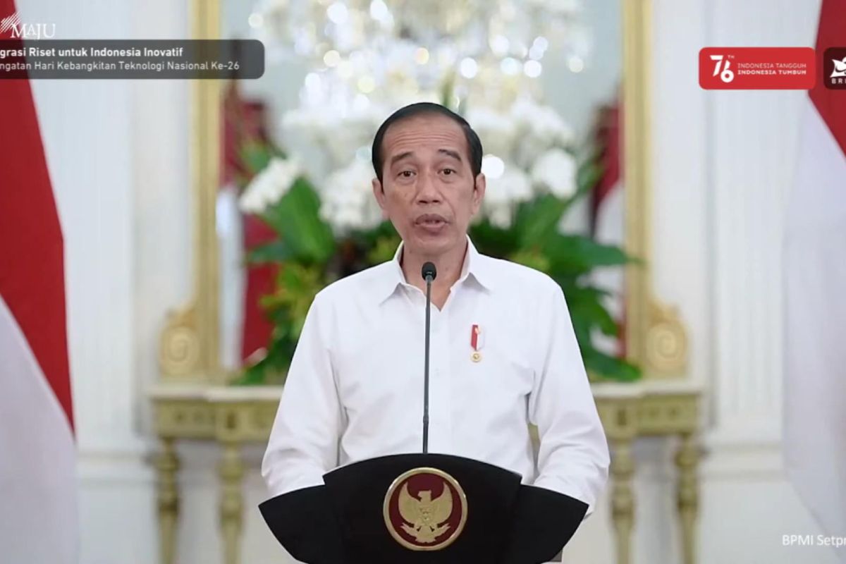 Presiden berharap Indonesia jadi produsen teknologi