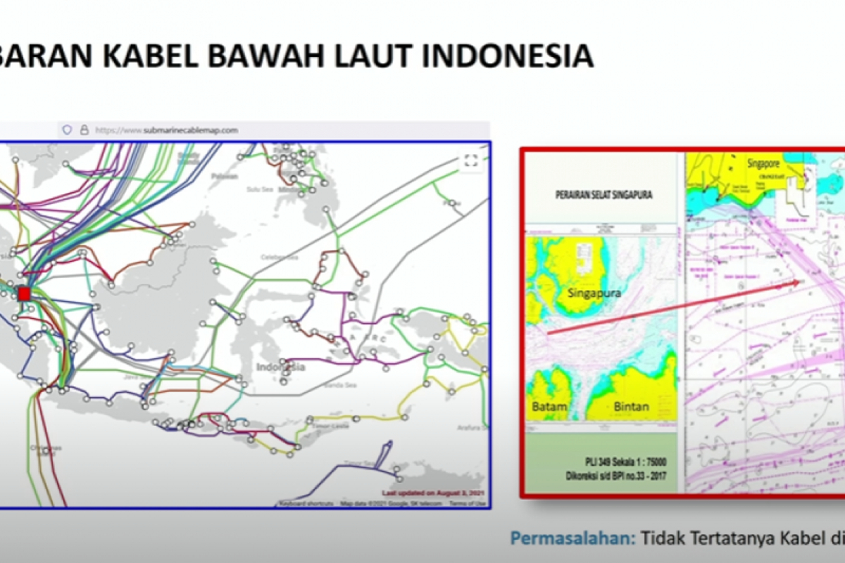 Penataan kabel bawah laut cegah konflik pemanfaatan ruang