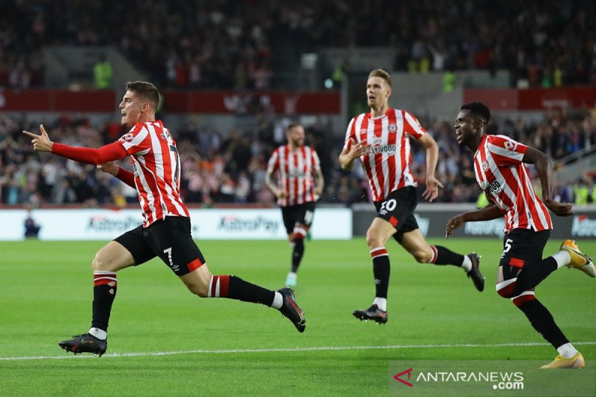 Brentford menaklukkan Arsenal di pembukaan Liga Premier Inggris 2021/22