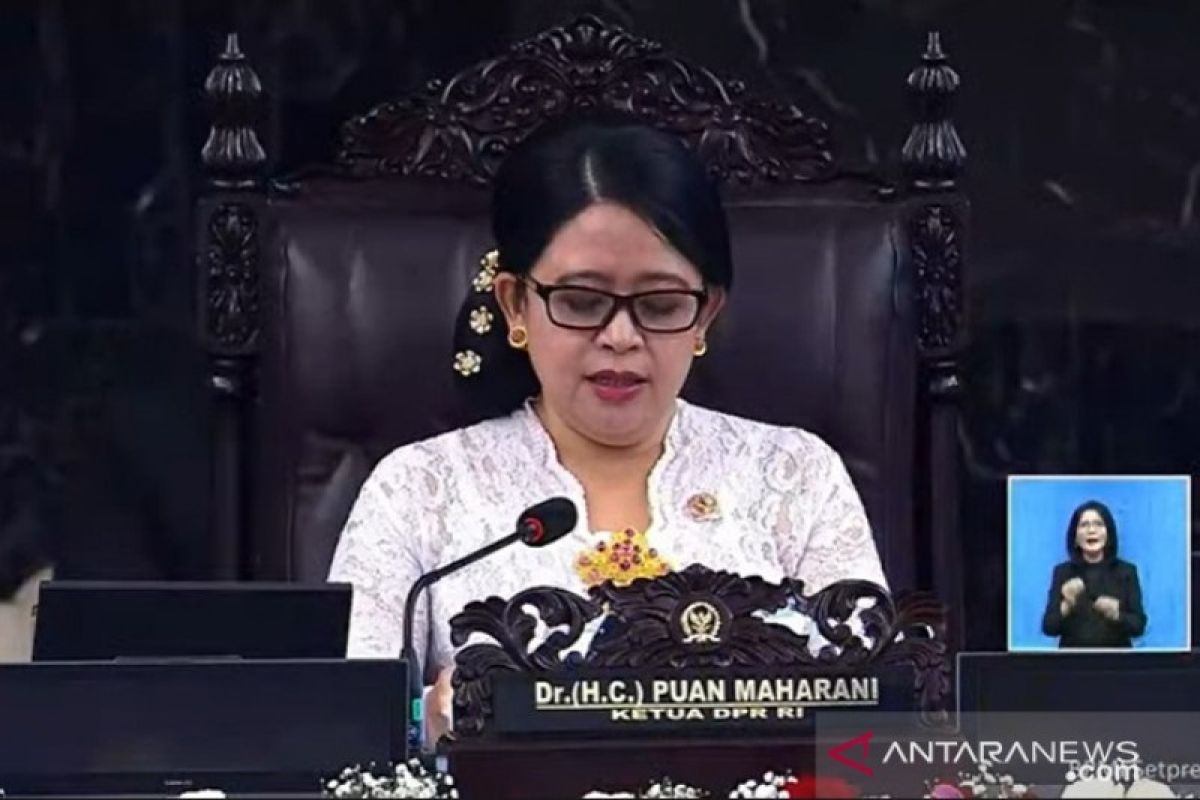 Ketua DPR Puan Maharani ingatkan antisipasi fiskal dibutuhkan pada APBN 2022